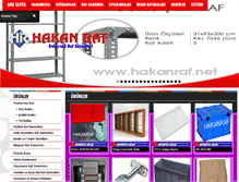 Tablet Screenshot of hakanraf.net